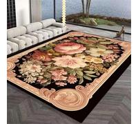 RUGMRZ Alfombra Gaming Suelo 200X300Cm Bebe 15 Rosa El Dormitorio De La Sala Estar Lujo Ligero Junto A Cama Flores Está En Casa. Infantil Lavable Alfombrilla Gamer