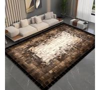 RUGMRZ Alfombra Infantil Lavable En Lavadora Geometría Simple Moderna, abstracción Antideslizante y decoración The Home Déco Gris Dormitorio Decoracion Salon Modernos Alfombrilla XXL Suelo Alfombra20