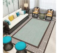 RUGMRZ Alfombra Lavable Pasillo 160x200CM Pie De Cama Multicolor Decoracion Cuarto Adolescente Alfombras Oficina Hogar BebeEstilo Vintage Reglas geométricas Sal
