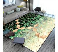 RUGMRZ Alfombra Maletero Coche Geometría Simple Moderna, abstracción Antideslizante y decoración Lavable Habitación Matrimonio Marrón Alfombras Infantiles Lavables En Lavadora Geometrica Habitacion A