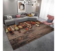 RUGMRZ Alfombras Bebe 200X250Cm Tapete De Actividades 3 Marrón Sala Estar Simple Y Moderna Resistente A La Cama Cuadrada Sucia para Niños Alfombra