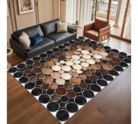 RUGMRZ Alfombras De Dormitorio Matrimonio Geometría Simple Moderna, abstracción Antideslizante y decoración Lavable Alfombrilla XXXL Gris Alfombra Pelo Bajo Decoraciones para Habitaciones Cocina Hoga