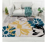 RUGMRZ Alfombras De Habitacion Niño 130x190CM Decoracion Multicolor Moqueta por Metros Acusticas Dormitorio Infantil InfantilDecoración Arte Abstracto Resistente a l