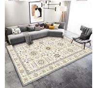 RUGMRZ Alfombras de Habitacion Que Se Pueden Fregar Grigio 180x280CM, Grande Fiori retrò for Habitacion Matrimonio Casa Infantil habitacion