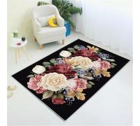 RUGMRZ Alfombras Infantiles Juegos 200x250CM Alfombra Exterior Terraza Negro Silla Ruedas Actividades para Bebes Alfonbras De Salon Baratas Home AlfombraSala Estar Dormitorio