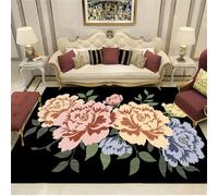 RUGMRZ Alfombras Pasillo A Medida 180X280Cm Alfombra Niño 29 Rosa Dormitorio del Hogar Sala De Estar Flores Al Lado La Cama Simple para Pasillos Largos Manta Actividades Bebe
