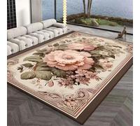 RUGMRZ Alfombras Pequeñas 170X240Cm Alfombra Dormitorio 17 Rosa El De La Sala Estar Lujo Ligero Junto A Cama Flores Está En Casa. Manta Actividades Bebe