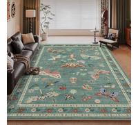 RUGMRZ Alfombras Pequeñas Lavable Lavadora 60X90cm,Antideslizante Patrón De Mariposa Azul Claropara Pasillo,Cocina,Entrada