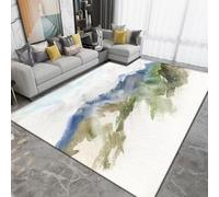 RUGMRZ Alfombrilla Baño Antideslizante Geometría Simple Moderna, abstracción y decoración Lavable Alfombra Habiracion Blanco Decoracion Habitacion Infantil Alfombras Infantiles Niño170x240CM