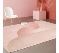 RUGMRZ Habitación Alfombra 80x160CM Silla Ordenador Rosa Actividades Bebe Alfombras para Dormitorio Infantil Decoracion Balcon ExteriorDecoración de Arte abstra