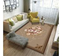 RUGMRZ Protector Suelo Silla Ruedas 170x240CM Alfombra Cuadrada Multicolor Bebe Tapete Actividades De Sala Estar FinaDecoración Arte Abstracto Resistente a Las m