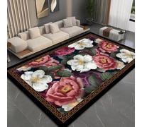 RUGMRZ The Home Déco Geometría Simple Moderna, abstracción Antideslizante y decoración Lavable Alfombras Comedor Marrón Habitacion Bebe Sofas De Salon Grandes Modernos Alfombra Niña200x300CM
