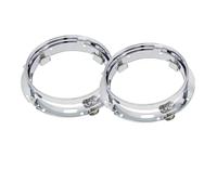 Rugnipw Faro Delantero Para Jeep Para Wrangler TJ JK con Halo Eyes accesorios para automóvil faros delanteros LED de 7 pulgadas y 80 W Juego Faros Delanteros(7inch Bracket only 1)