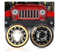 Rugnipw Faro Principal Delante Para Mazda Para Miata MX5 1990-1997 Kit De Faros Delanteros LED Redondos De 7 Pulgadas Compatibles Con Luces Altas Y Bajos