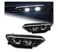 Rugnipw Faro Principal Delante Para VW Para Passat B8 Para Magotan 2015-2019 Faros Delanteros LED Con Diseño De Coche Proyector Lente De Ojo De Ángel Faros DRL