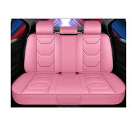 Rugnipw Fundas Cuero para Asientos Coche para Chevrolet para Epica para Lacetti para Sonic para Spark para Equinox para Malibu Fundas Asientos Coche(Pink Rear)