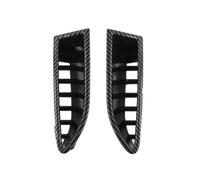 Rugnipw Luces Antiniebla Delanteras Para Nissan Para Rogue Para X-Trail T33 2021-2023 Cubierta Rejilla Ventilación Delantera Fibra De Carbono Cromada(Carbon Fiber)