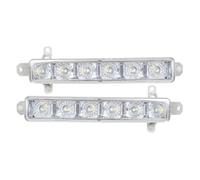 Rugnipw Luces Antiniebla Para Citroen Para C-Elysee Para Berlingo B9 Para C1 Para C3 MK2 2005-2020 Faros Antiniebla Luz Antiniebla LED DRL Faro Delantero Faro Principal(Izquierda)