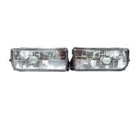 Rugnipw Luces Antiniebla Para Serie 3 E36 318 320 323 325 328i 1992-1998 63178357390 Conjunto Luces Antiniebla Parachoques Delantero Coche Accesorios Coche Faro Principal(White-1Pair)