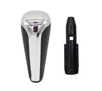 Rugnipw Pomos Palanca Cambios Para Citroen C2 C3 C4L C5 Para Picasso Para Elysee Perilla Palanca Cambios Mano Velocidad Pluma Shifer Stick(Chrome and adapter)