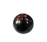 Rugnipw Pomos Palanca Cambios Para Civic Para City FD2 FN2 EP3 TYPE R DC2 DC5 AP1 AP2 S2000 F20C Perilla Cambio Marchas Aluminio 5/6 Velocidades Forma Bola M10*1.5(5speed Black)