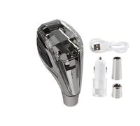 Rugnipw Pomos Palanca Cambios Para Mitsubishi Crystal, Luz LED Multicolor Perilla Palanca Cambios Coche Universal Modificada Balonmano(Automatic)