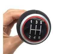 Rugnipw Pomos Palanca Cambios Para Seat Para Leon MK1, Pomo Palanca Cambios 12 Mm 5/6 Velocidades(Red 12345R)