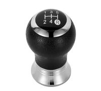 Rugnipw Pomos Palanca Cambios Para Toyota Para Yaris II MK2 2005-2011 Perilla Palanca Cambios Cubierta Bota Accesorios Coches(5 Speed Black)