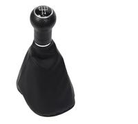 Rugnipw Pomos Palanca Cambios Para VW Para POLO 6N 6N2 Para Golf 3 MK3 Para Para Lupo 1996-2001 5/6 Accesorios Velocidad Perilla Palanca Cambios(Black 5 speed 23MM)