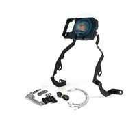 Rugnipw Soporte GPS Moto para Pan para America 1250 PA1250 RA1250 2021 2022 Soporte Placa Navegación GPS Adaptar Accesorios para Teléfono Móvil Cargador Inalámbrico(Wireless chargin Kit)