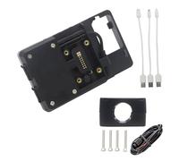 Rugnipw Soporte GPS Moto Soporte Navegación Motocicleta para NC 750 X 750X 2021 NC750X GPS para Teléfono Carga Inalámbrica 22mm(22MM USB Charge)