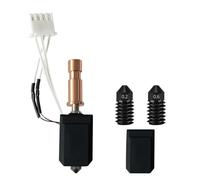 RugooSpink Actualizar Kobra S1 cerámica Hotend Kobra S1 extremo caliente cabezal de impresión Kobra S1 Combo Extrusora extremo caliente con boquilla de acero templado extra 0,2/0,6 mm + 2 fundas de