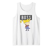Rugrats Angelica Boss Word Cutout Camiseta sin Mangas