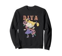Rugrats Angelica Diva Roses Bold Retro Look Sudadera