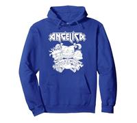 Rugrats Angelica Pickles Rocks Sudadera con Capucha, Unisex para Adultos, Azul Real, XL