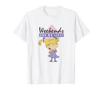 Rugrats Angelica Weekends Are My Life Sassy Camiseta