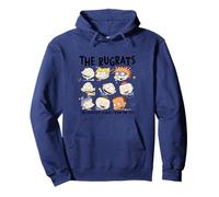 Rugrats Baby Faces Group Collage 90s Nostalgia Sudadera con Capucha
