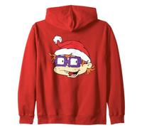 Rugrats Chuckie Santa Hat Sudadera con Capucha
