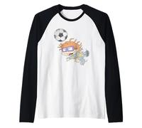 Rugrats Chuckie Soccer Futbol Camiseta Manga Raglan
