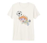 Rugrats Chuckie Soccer Futbol Camiseta Premium