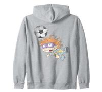 Rugrats Chuckie Soccer Futbol Sudadera con Capucha