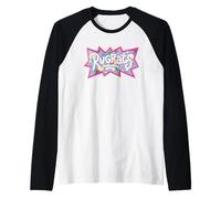 Rugrats Classic Logo Camiseta Manga Raglan