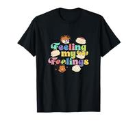 Rugrats Feeling My Feelings Retro Groovy Typography Camiseta