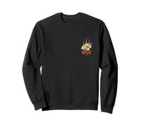 Rugrats Reptar Eye Scratch Mark Monster Reveal Left Chest Sudadera