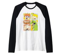 Rugrats Tommy Dinosaur Roar Camiseta Manga Raglan