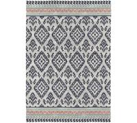 Rugs&Rugs Alfombra decorativa de algodón con impresión digital azul 160x230 cm