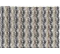 Rugs&Rugs Alfombra decorativa de algodón con impresión digital azul 160x230 cm