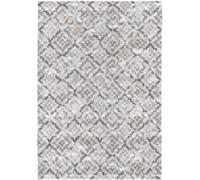 Rugs&Rugs Alfombra decorativa de algodón con impresión digital gris 160x230 cm