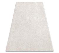 rugsx Alfombra San Miguel un Color, denso y Suave, para habitación, Dormitorio, salón, Alfombra, Crema, Diferentes tamaños, 300x400 cm