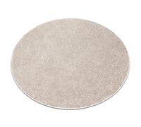 Alfombra SANTA FE círculo beige 33 llanura color sólido circulo 150 cm